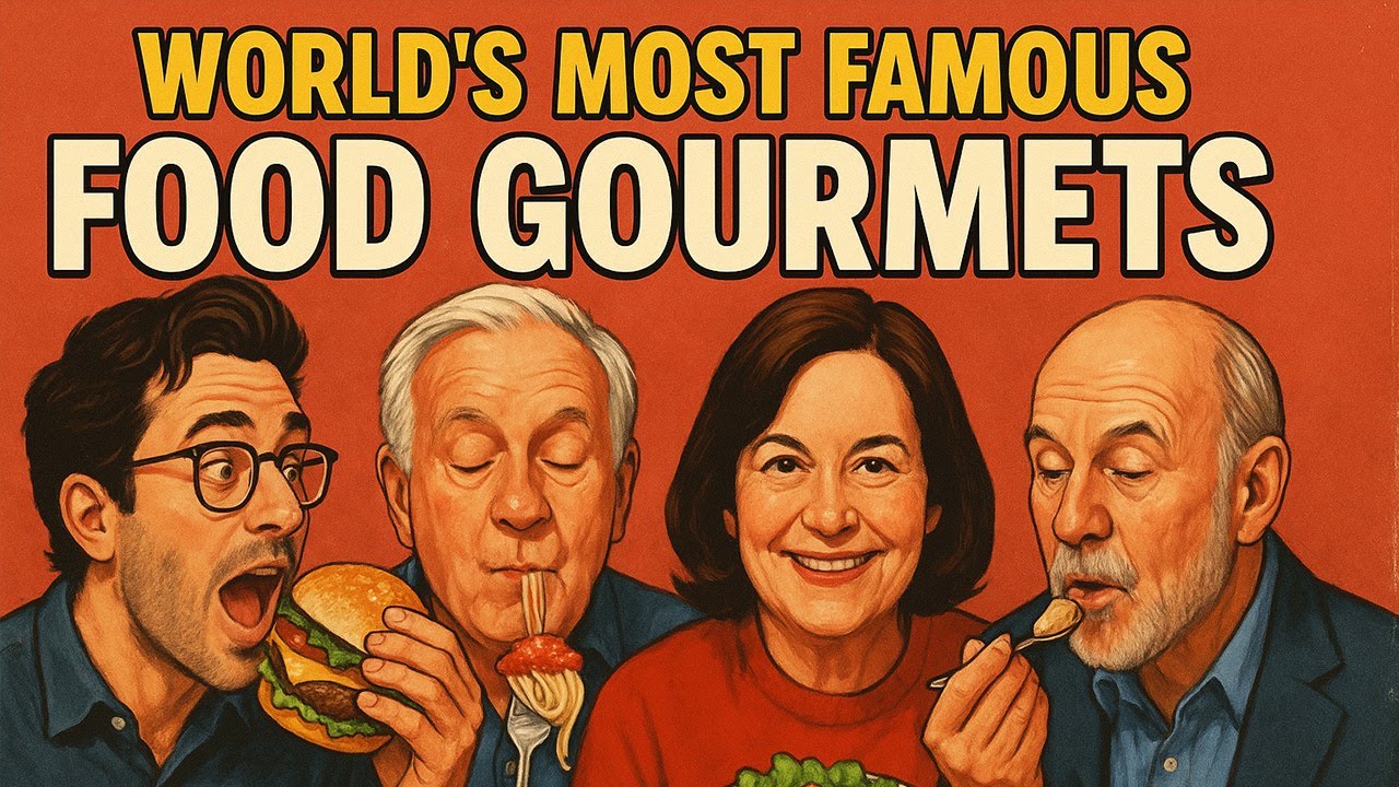 The World's Most Famous Food Gourmets
