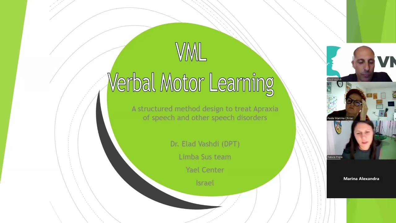 VML Method and Apraxia of Speech webinar - Moldova Dec 2025