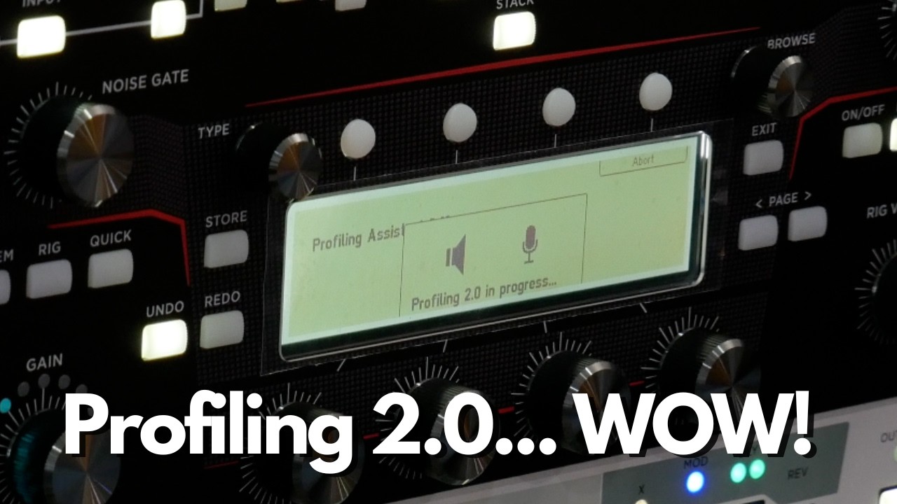 Kemper Profiling 2.0 - Better Dynamics, More Accurate Profiles, New Parameters