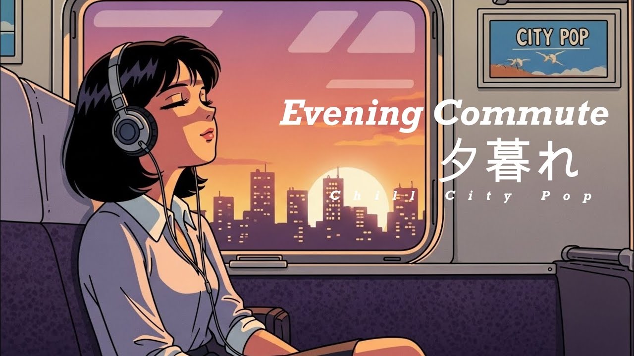 Evening Commute 夕暮れ | Chill City Pop for Stress Relief & Unwind