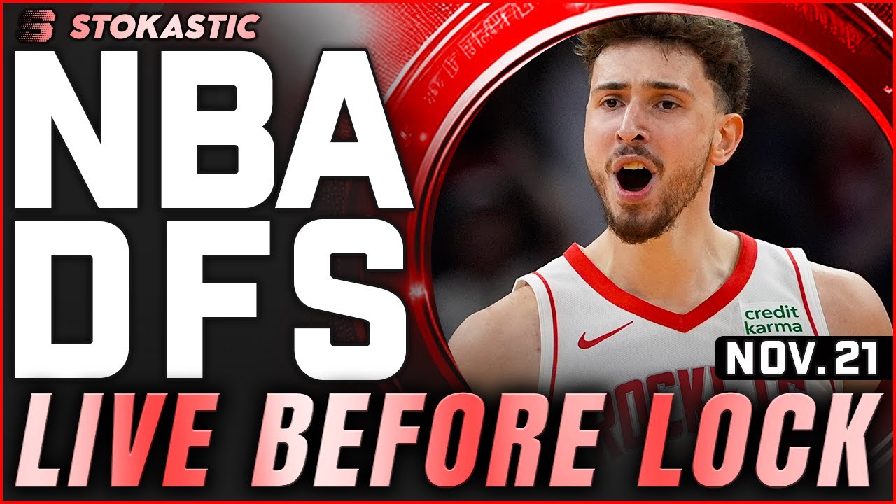 NBA DFS Live Before Lock (Friday 11/21/25) | DraftKings & FanDuel NBA Lineups