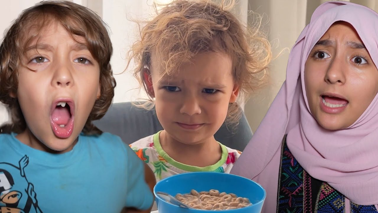 لم يعجبه الفطور!
