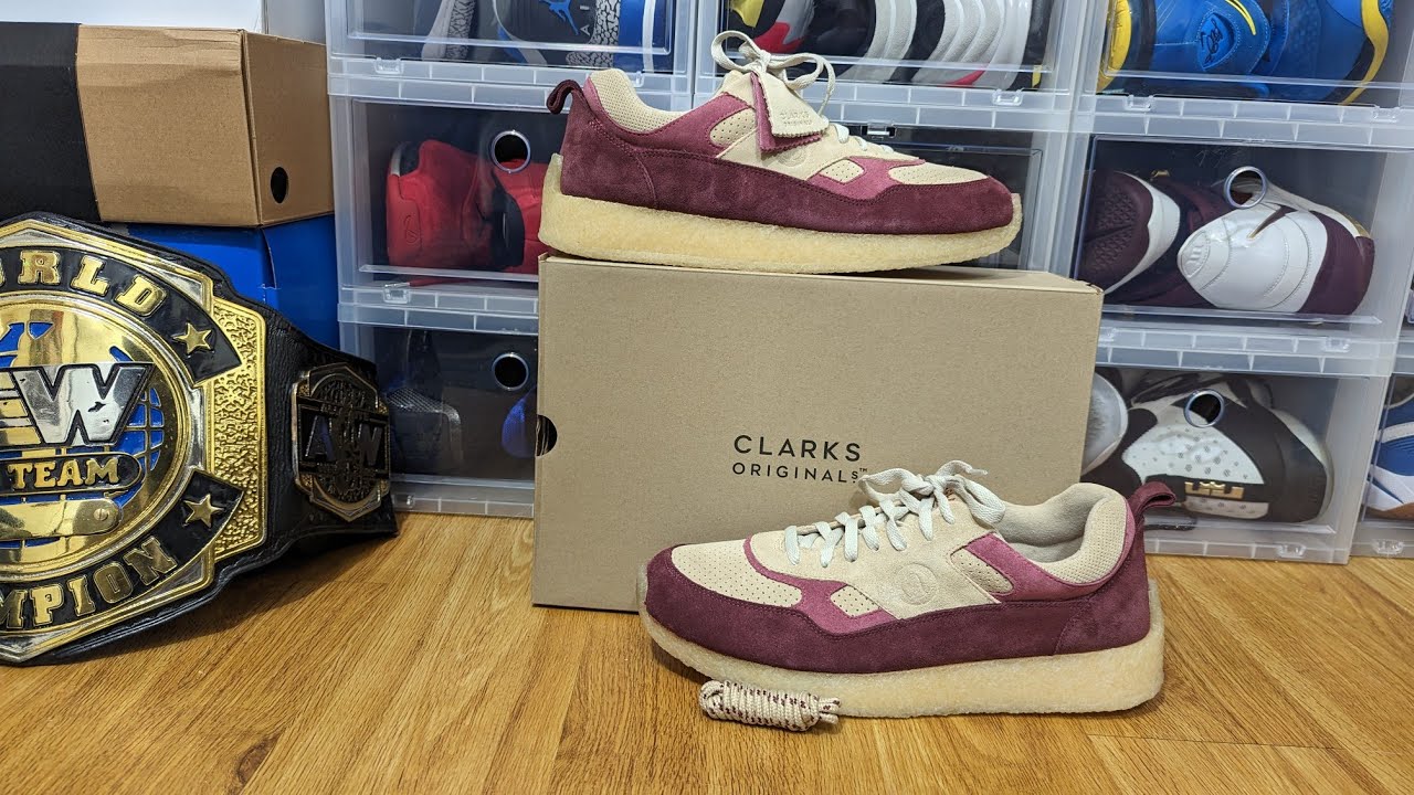 Ронни Файг для Clarks Originals Обзор Lockhill Oxblood!!