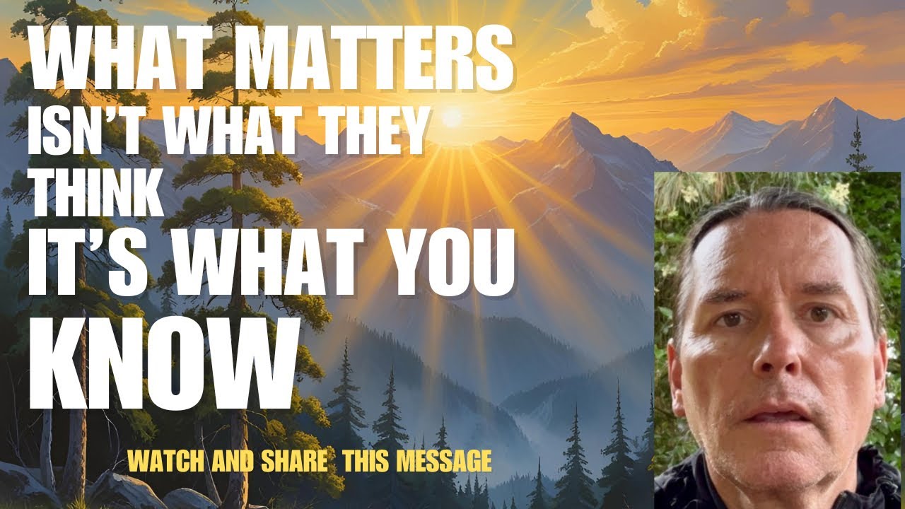 WHAT MATTERS ISN’T WHAT THEY THINK..IT’S WHAT YOU KNOW | MOTIVATIONAL | HEALING | NARCDAILY