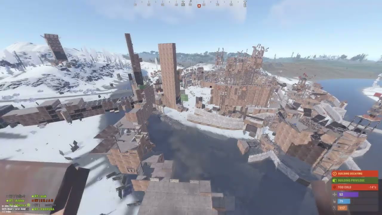 Biggest Raid In Rust History I 10000 ROCKETS RAID RUST I RT
