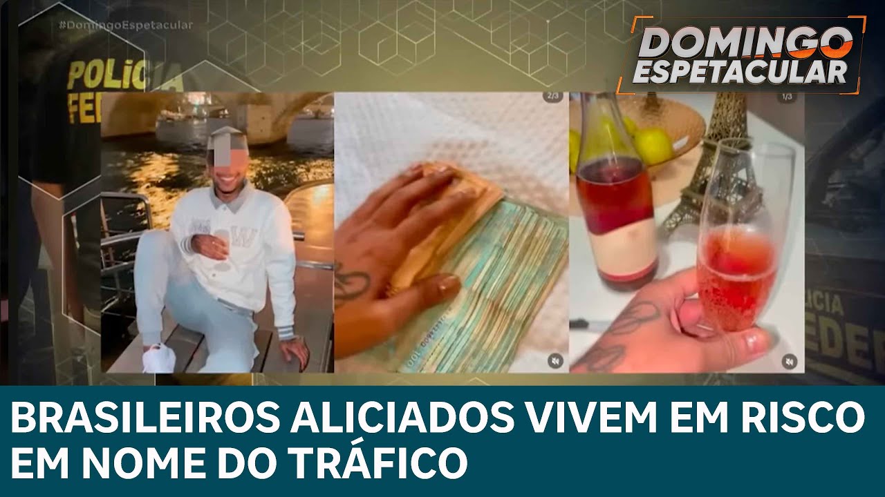 Polícia Federal desmantela esquema de tráfico no Aeroporto de Guarulhos | DOMINGO ESPETACULAR