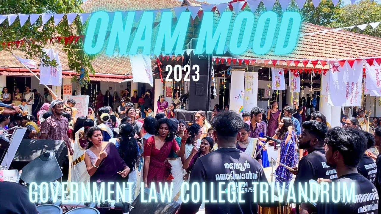 Onam in Government Law college Trivandrum. #onam #chendamelam #college #dance 