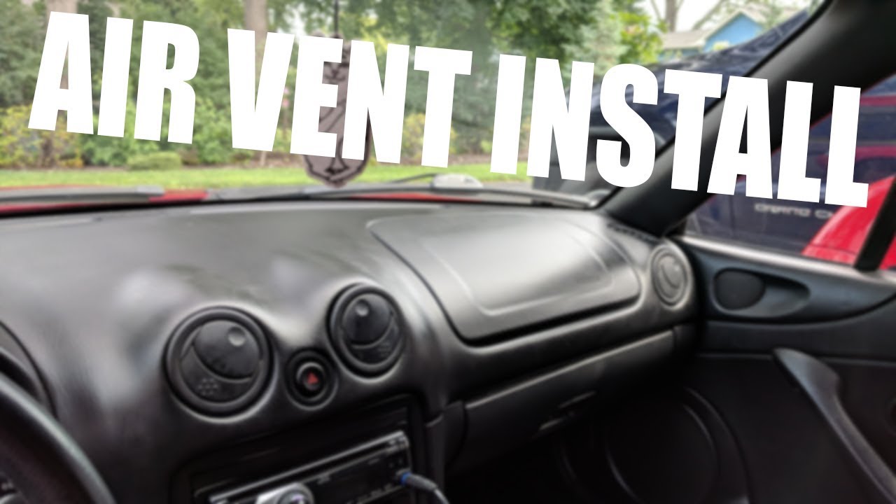 ALL MIATA'S NEED THIS ($30 Vent Mod)