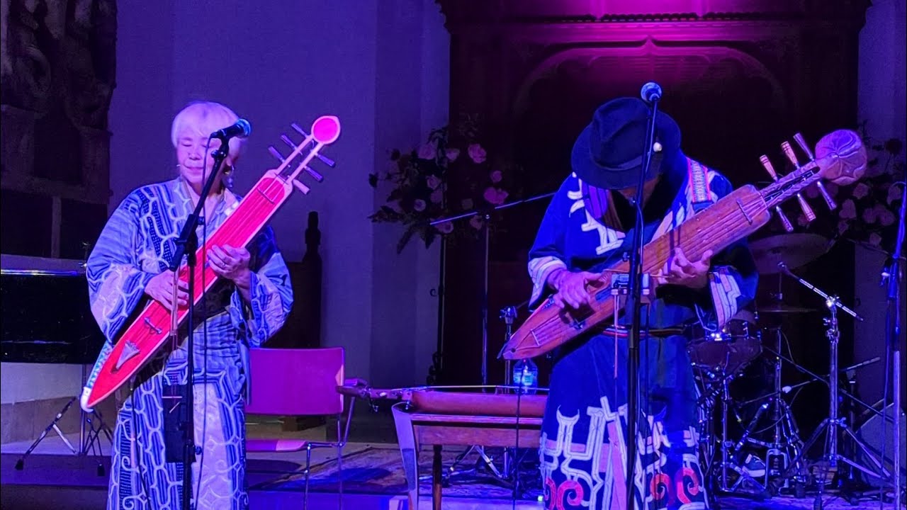 Oki Kano and the Oki Dub Ainu Band perform in London