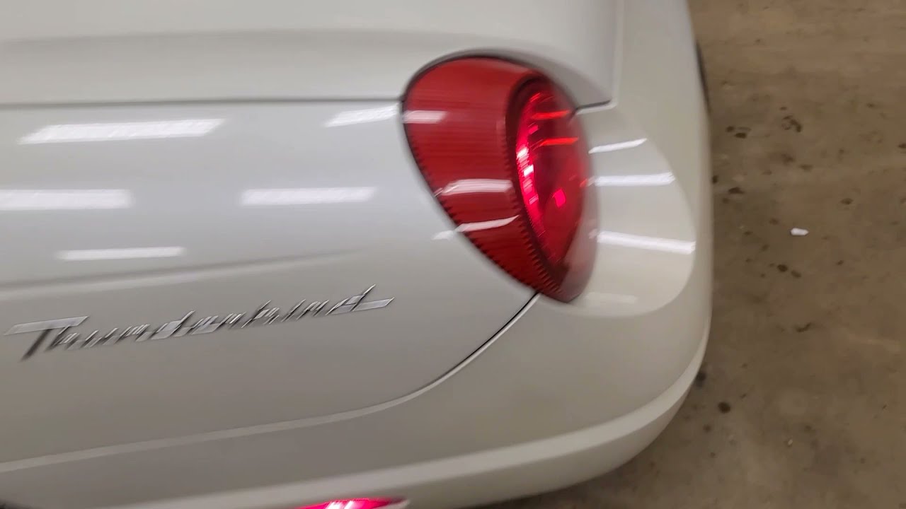 2005 Ford Thunderbird 50'th Anniversary Edition Inspection