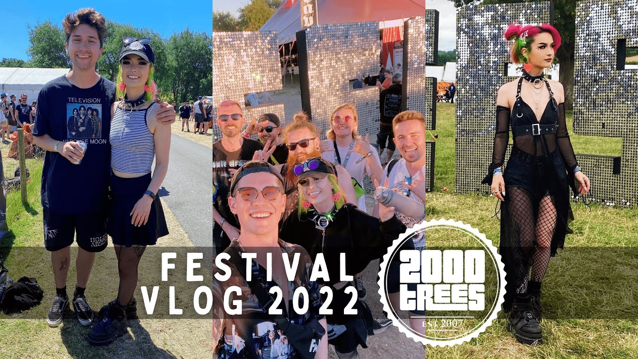 Видеоблог фестиваля деревьев 2000 года, день первый || Jimmy Eat World, Holding Absence, Creeper ...