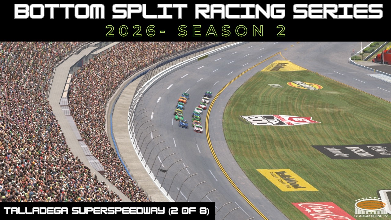 Talladega Superspeedway LIVE | 2026 iRacing ARCA Bottom Split Racing Series