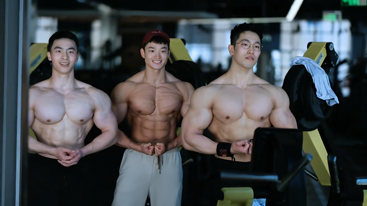 Luke:China's bodybuilding champion, his figure is so perfect and he is also very handsome