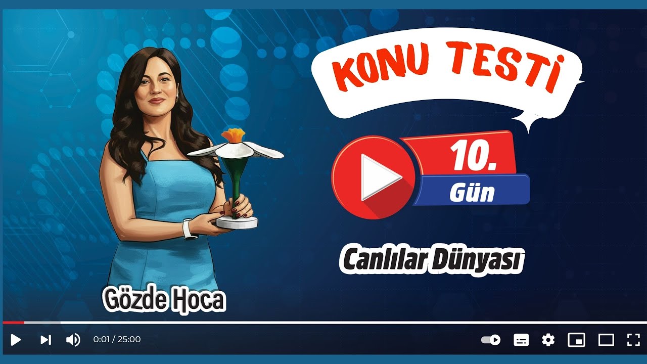10.GÜN - CANLILARIN SINIFLANDIRILMASI SORU ÇÖZÜMÜ