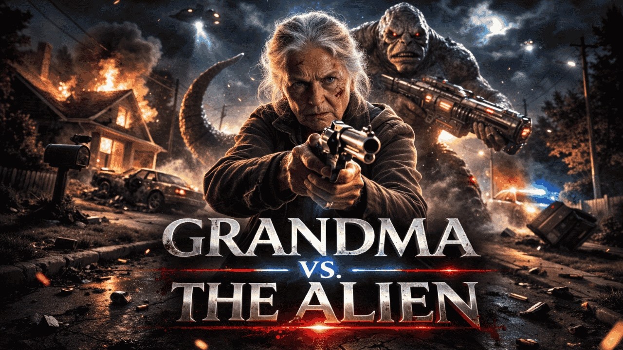 THE CRAZY GRANDMA INCIDENT | Sci-Fi Short Film | Higgsfield AI