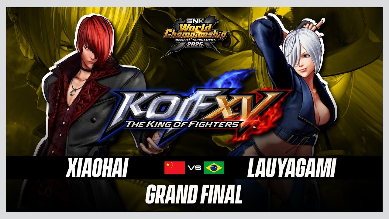 KOF XV 🇨🇳 Сяохай против Лауягами 🇧🇷 Гранд-финал SNK World Championship 2025 | THE KING OF FIGHTER...