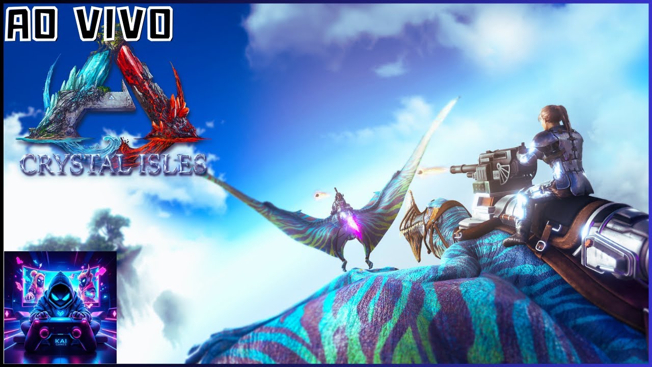 AO VIVO ARK: Crystal Isles
