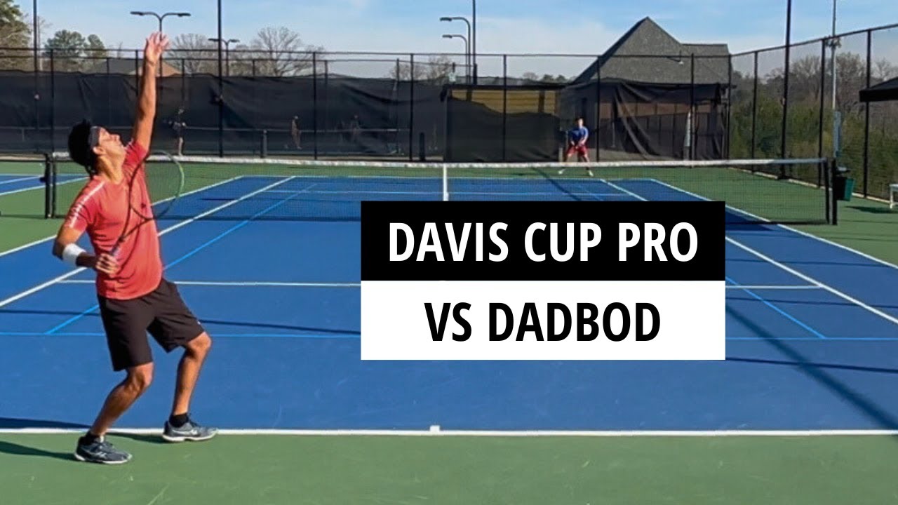How will a USTA 5.0 do against a Davis Cup Pro?