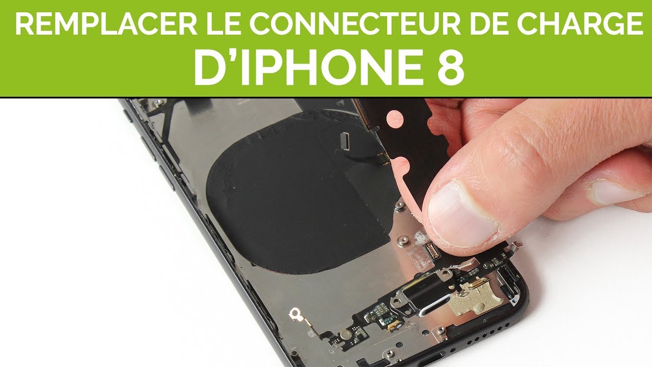 Comment remplacer le connecteur de charge iPhone 8. by SOSav