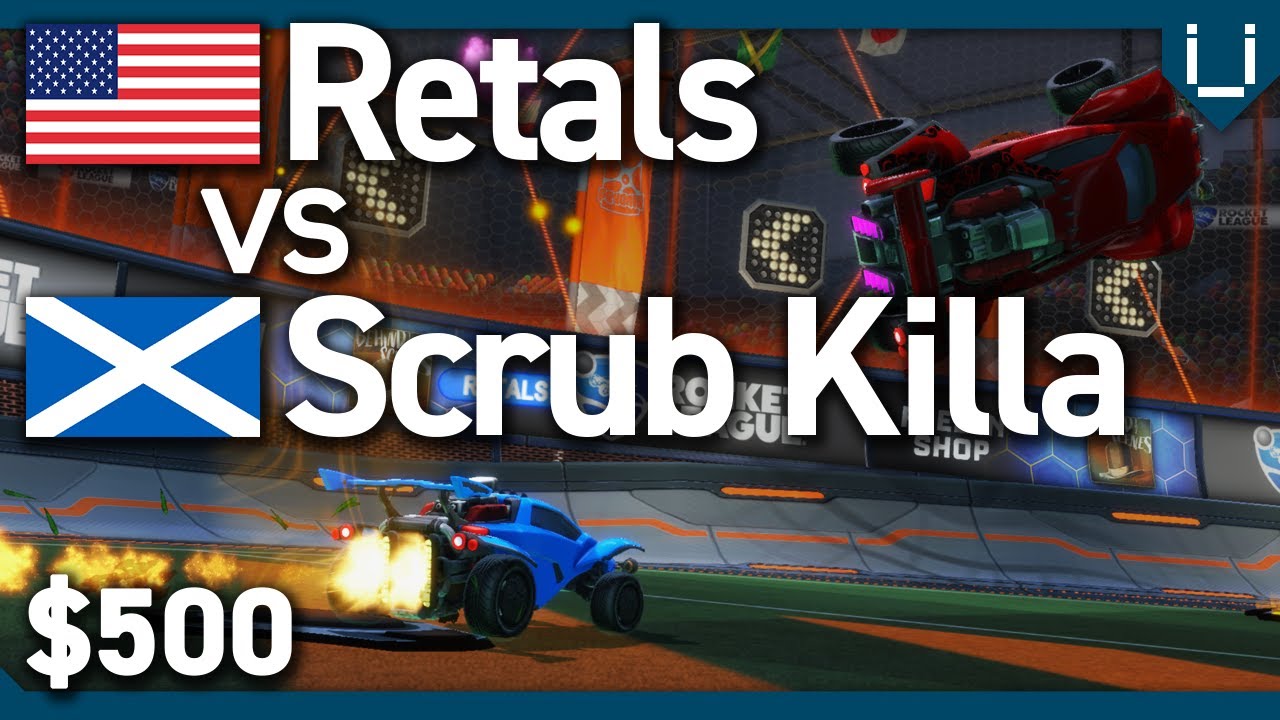 Retals vs Scrub Killa | $500 Wager Match | Rocket League 1v1