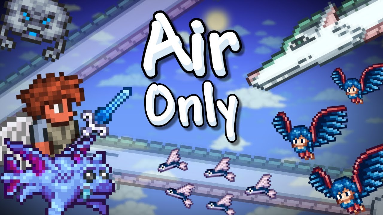 Can You Beat MASTERMODE Terraria With ONLY AIR?