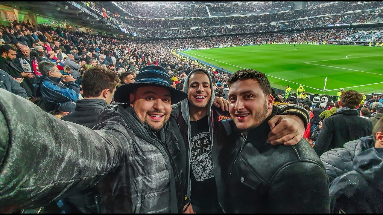 VLG 193 - 2- 2 حضرنا لمبارة تشامبينز ليغ ريال مدريد ضد پاريس سانجرمان ⚽- THEY SURPRISED ME IN MADRID