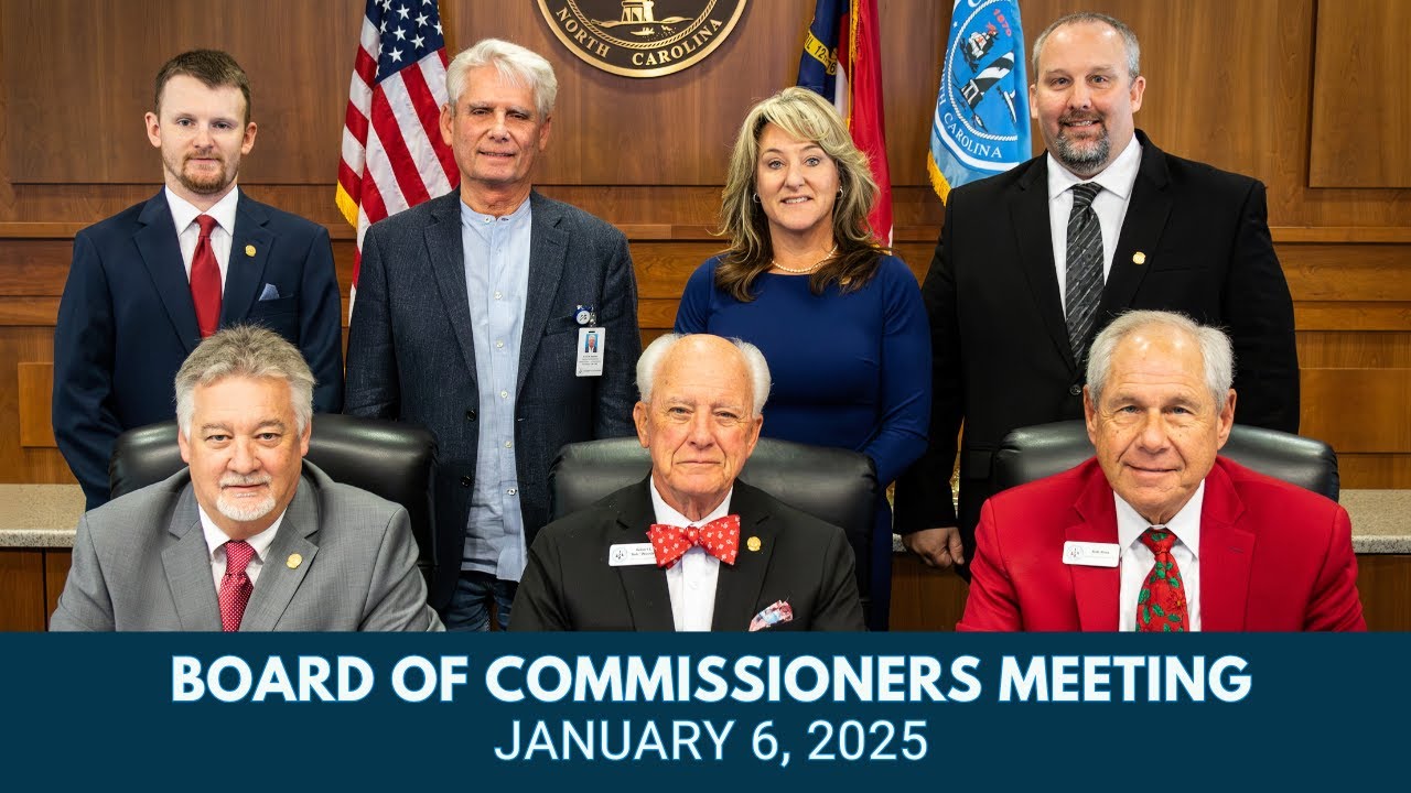 January 6, 2025 - Dare County Board of Commissioners Meeting