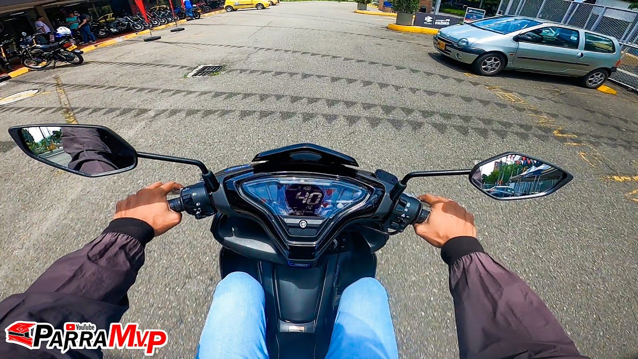 Probando la Nueva YAMAHA AEROX 155 Abs y FI //Test Drive
