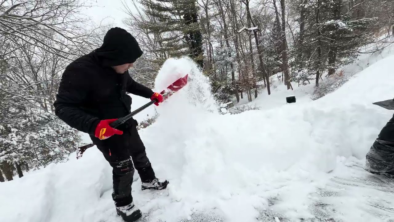 30 pulgadas de nieve ❄️❄️❄️😢😢😢