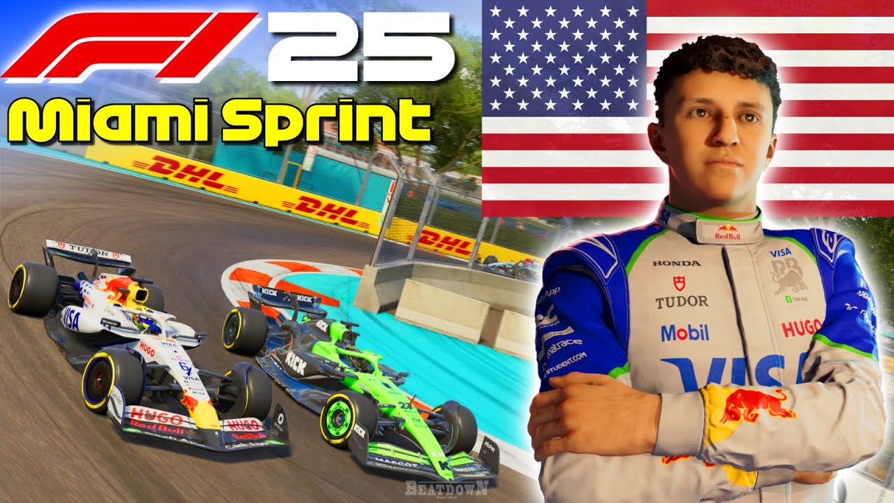 F1 25 - Hadjar's Rise To Glory: Miami Sprint