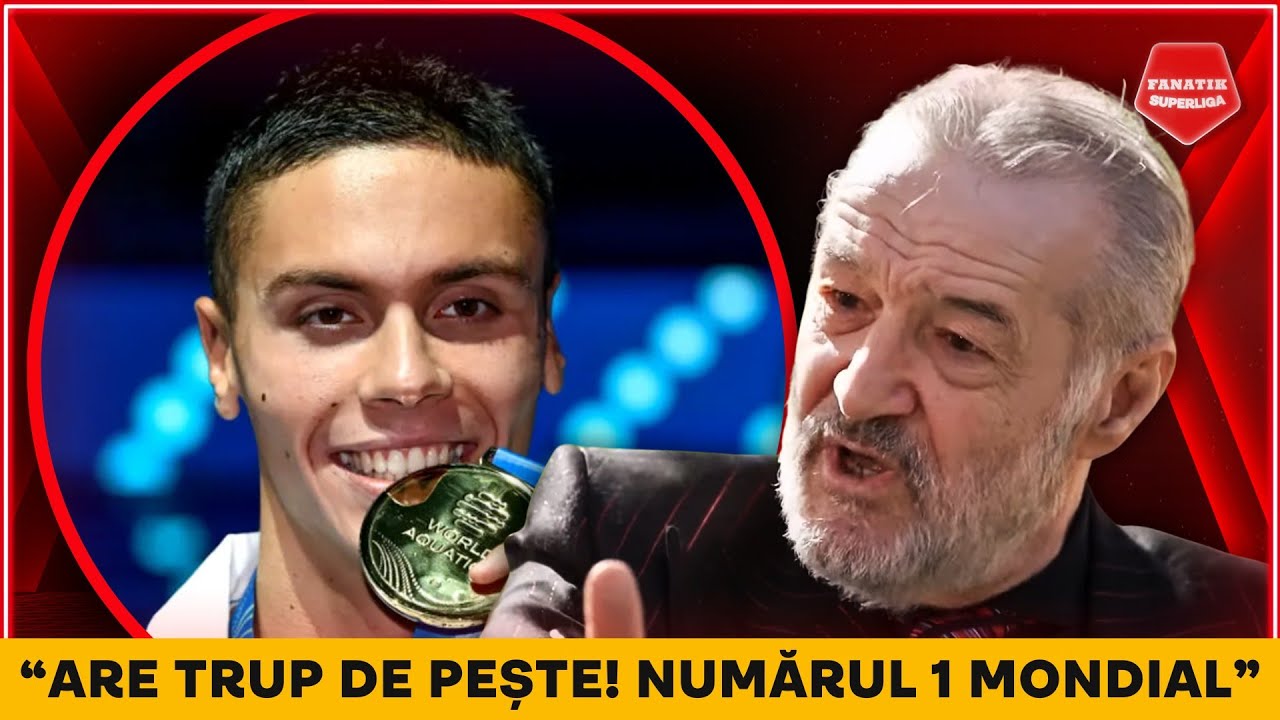 Gigi Becali, VERDICT in privinta lui David Popovici | COMENTARIU SPUMOS despre SALARIUL campionului