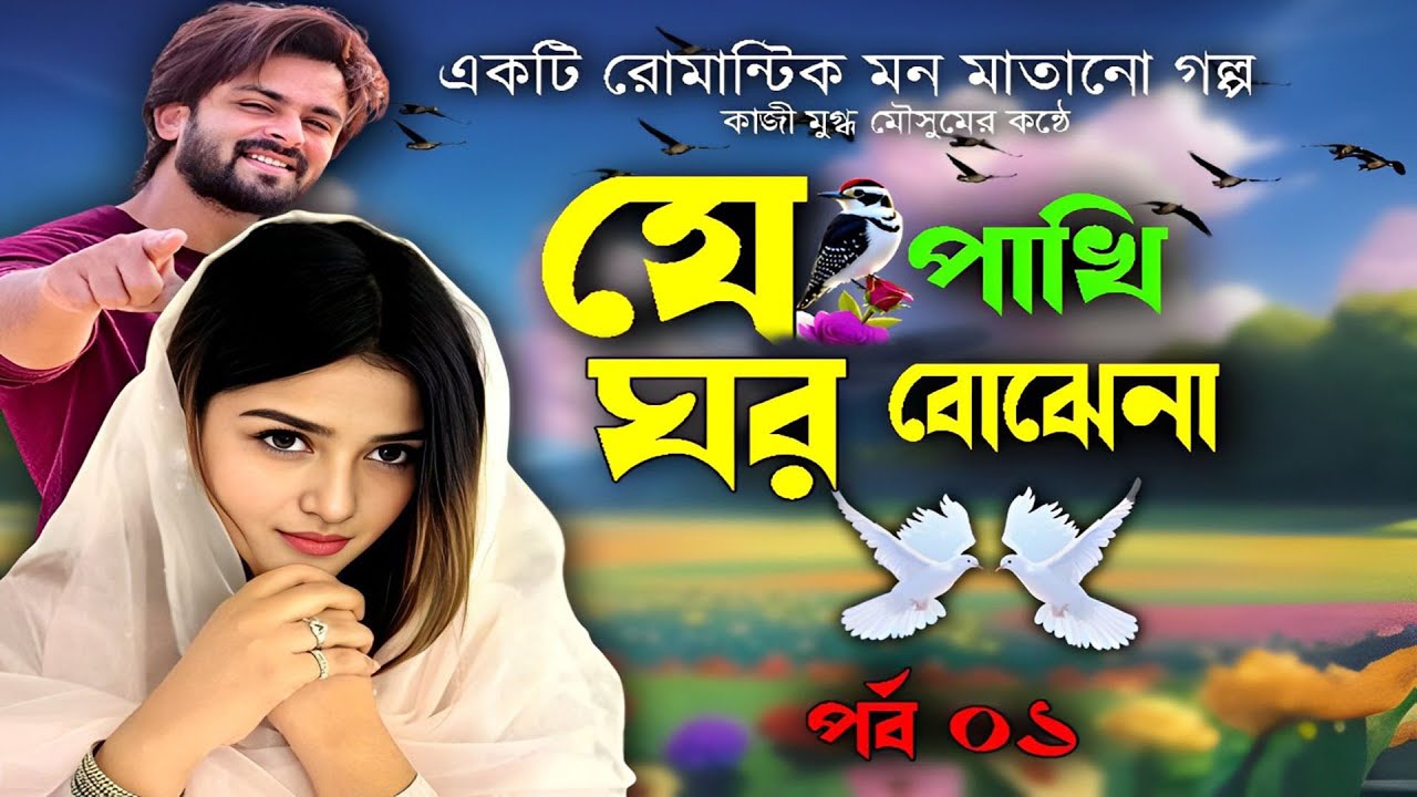 যে পাখি ঘর বোঝেনা রোমান্টিক গল্প  Bengali emotional story || heart touching story || Bangla story ।