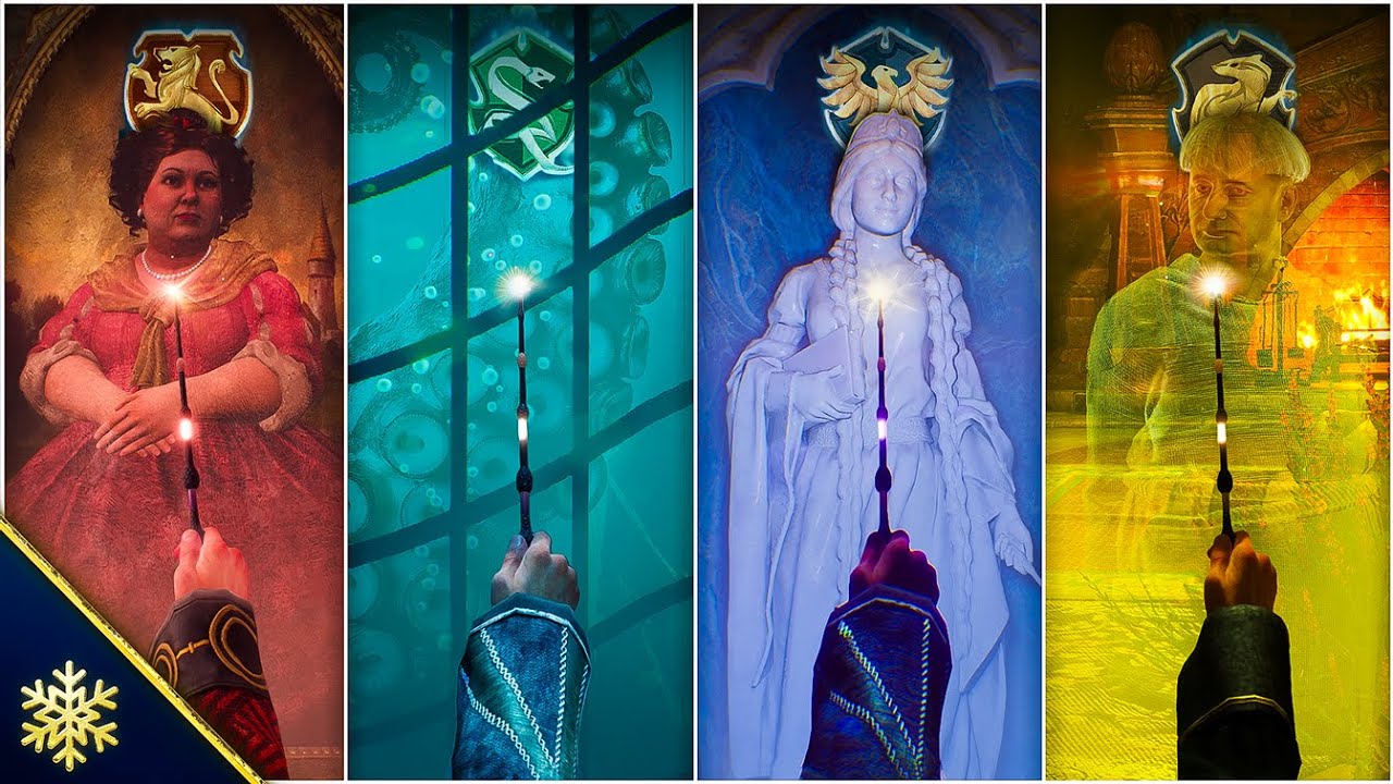 A Peaceful Tour of Hogwarts Legacy’s Common Rooms in First Person