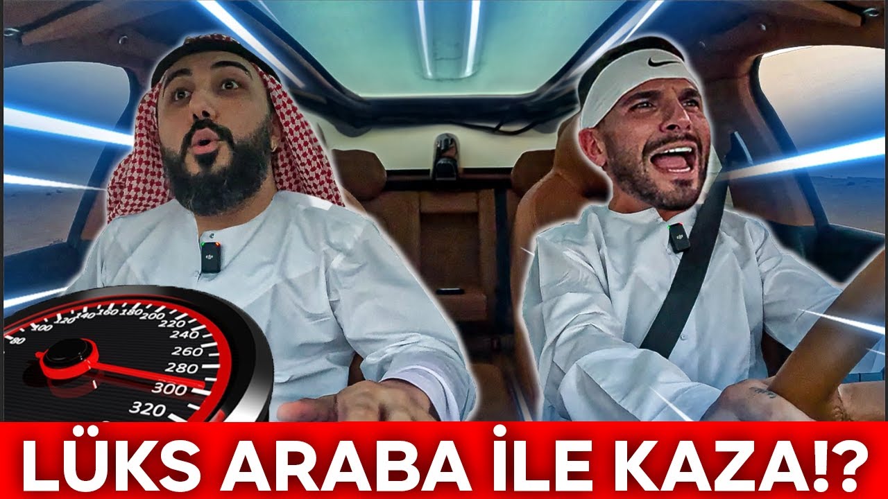 BARIŞ G VE ALİ BİÇİM LÜKS ARABA İLE KAZA!? - DUBAİ'DE KORKU DOLU BİR GÜN!  @BarsG @bicimali