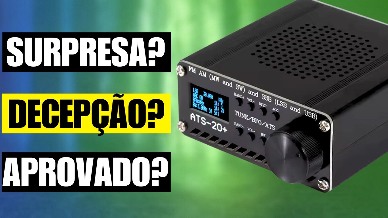 ATS-20 PLUS УДИВИТЕЛЬНОЕ ПОРТАТИВНОЕ РАДИО или ПРОВАЛ: Распаковка!