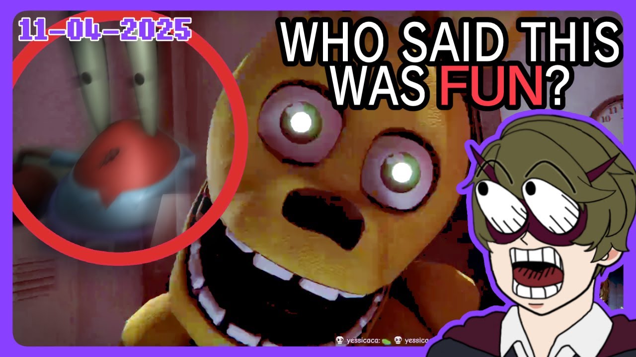 [Those Nights at Fredbear's] THESE ANIMATRONICS ARE NOT FUN - Full Stream