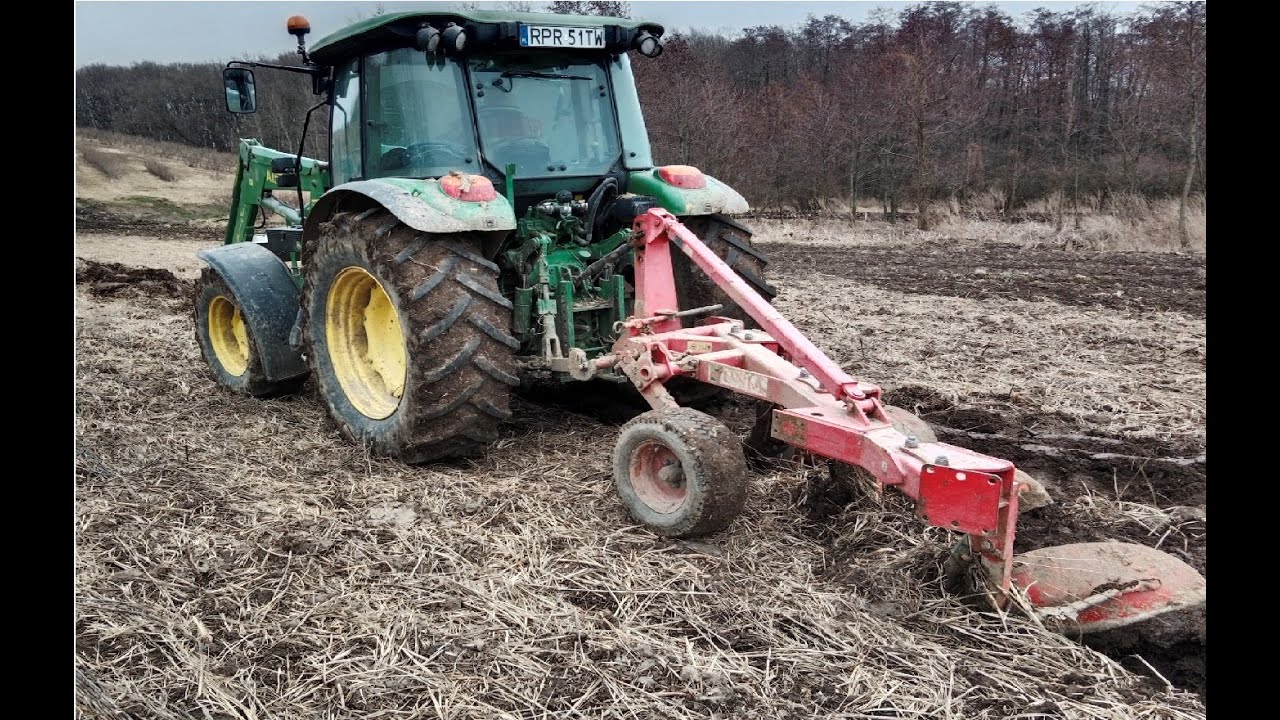 Zimowa orka 2022🔥John Deere 5100R Unia 💪🔥 ☆Agro Farmer TV☆