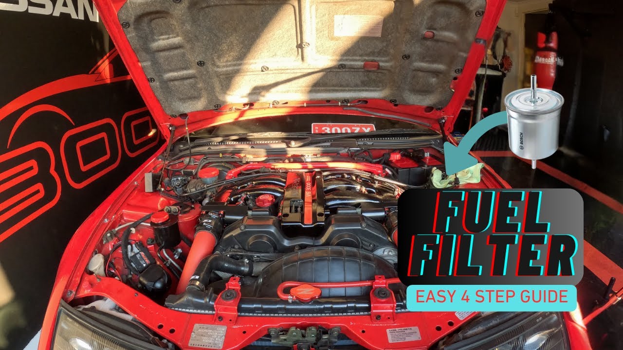300zx Fuel Filter EASY 4 Step Guide