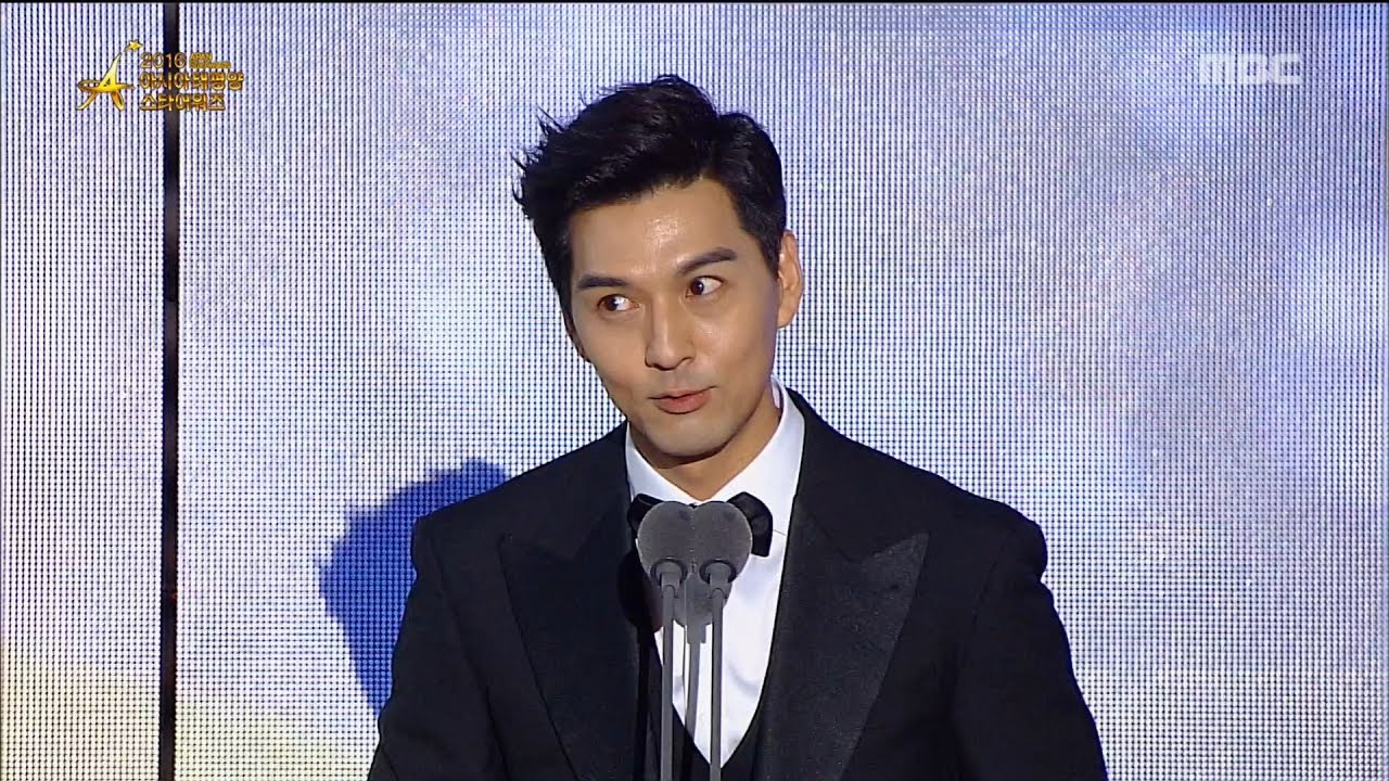 2016 아시아태평양 스타어워즈-Lee Pilmo, '장편 드라마 남자 우수 연기상' 수상 소감! 20161002