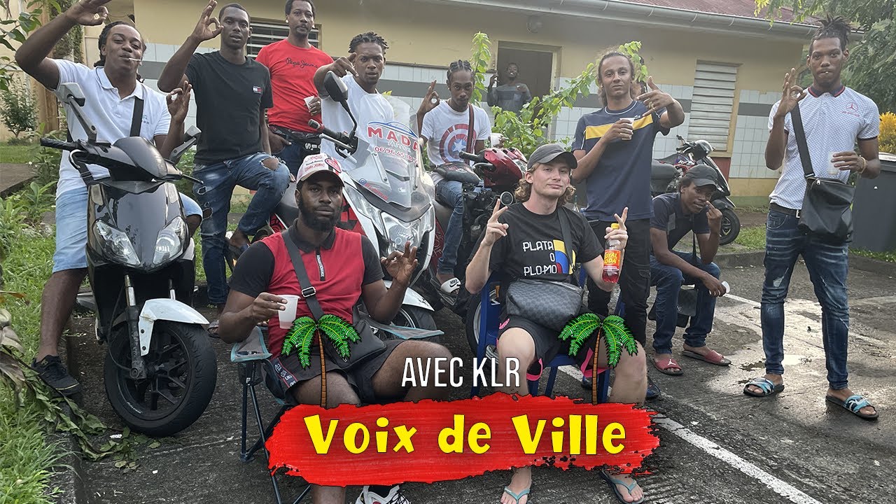 GabMorrison - Dans le quartier Voix de Ville avec KLR (Martinique)