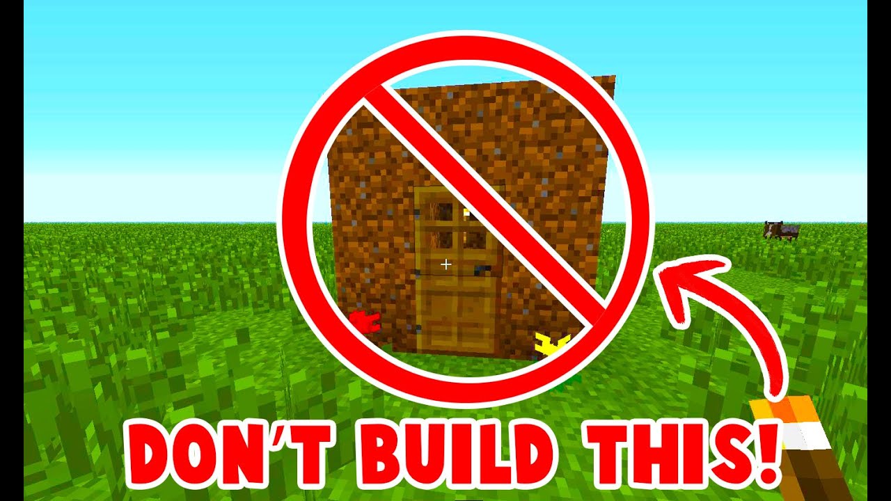Как построить лучшую стартовую базу в Minecraft!