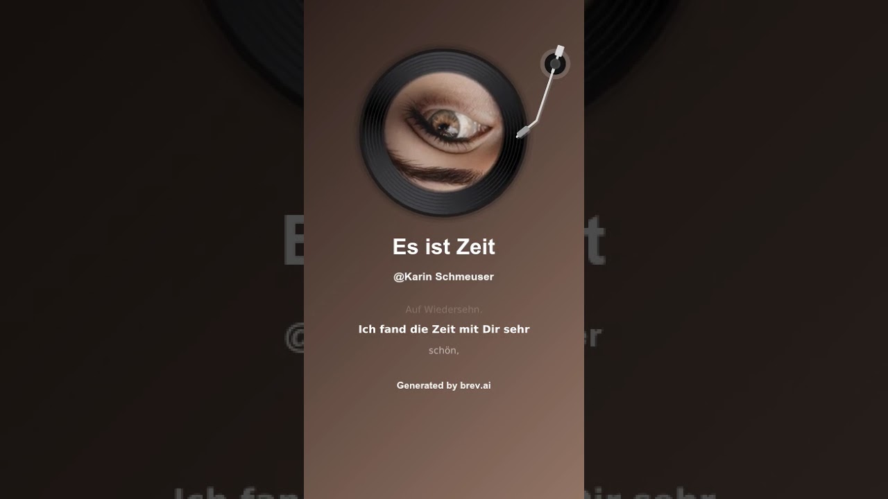 Es ist Zeit
