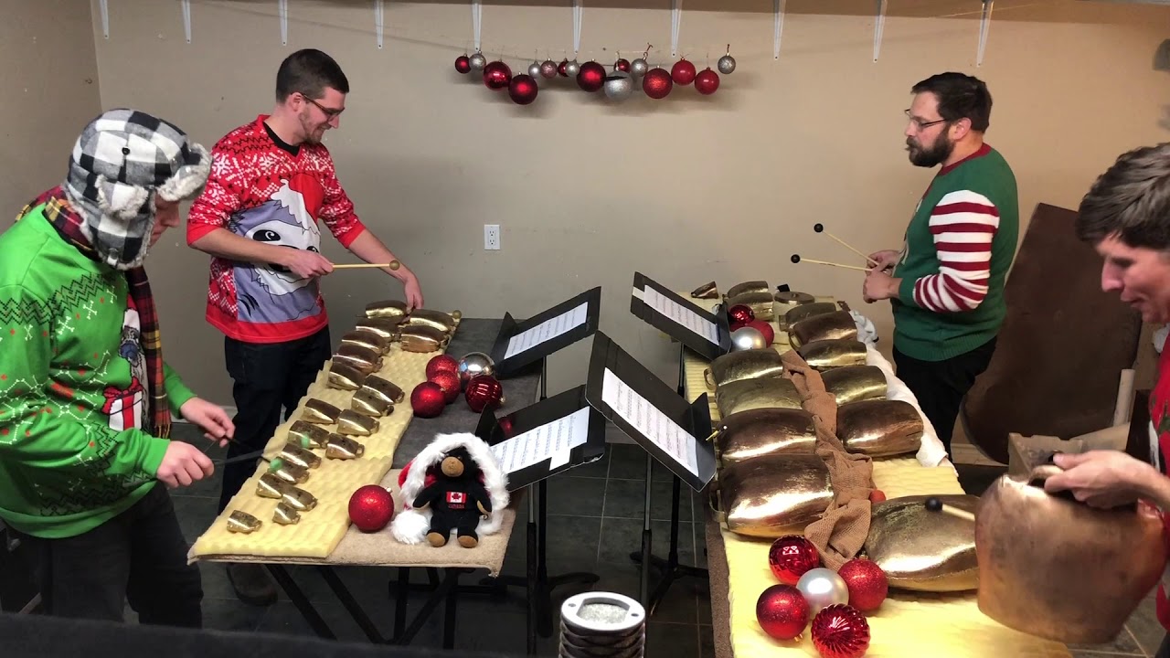 TorQ Percussion Quartet - Carol of the Bells (Christmas 2017 video)