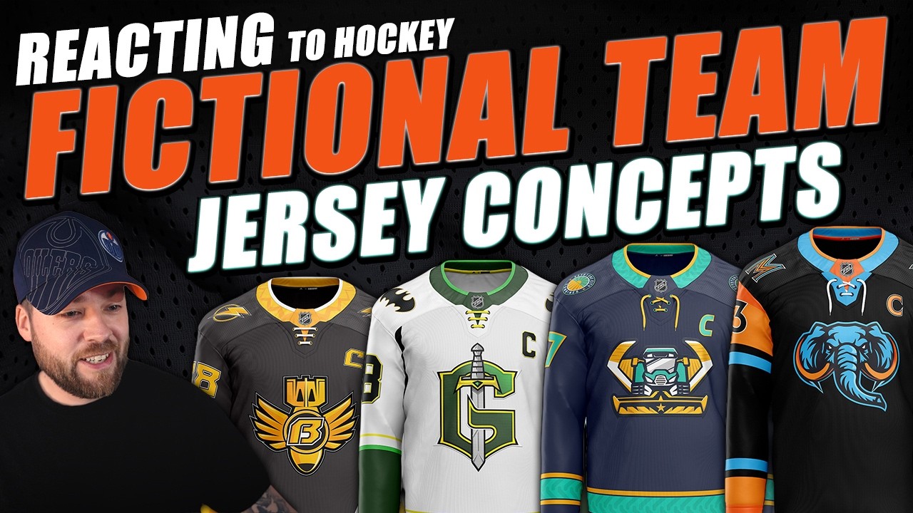 Потрясающие концепции формы вымышленной хоккейной команды!