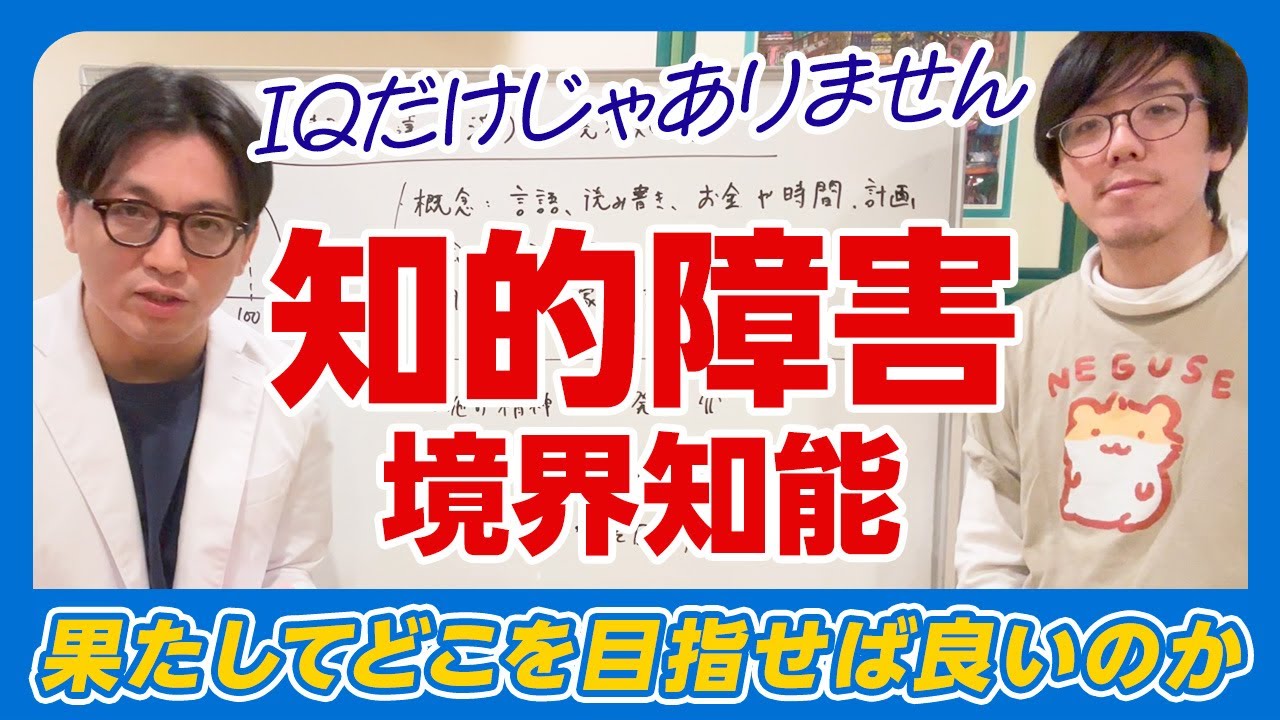 知的障害（精神発達遅滞）〜境界知能についてリョーハムさんと