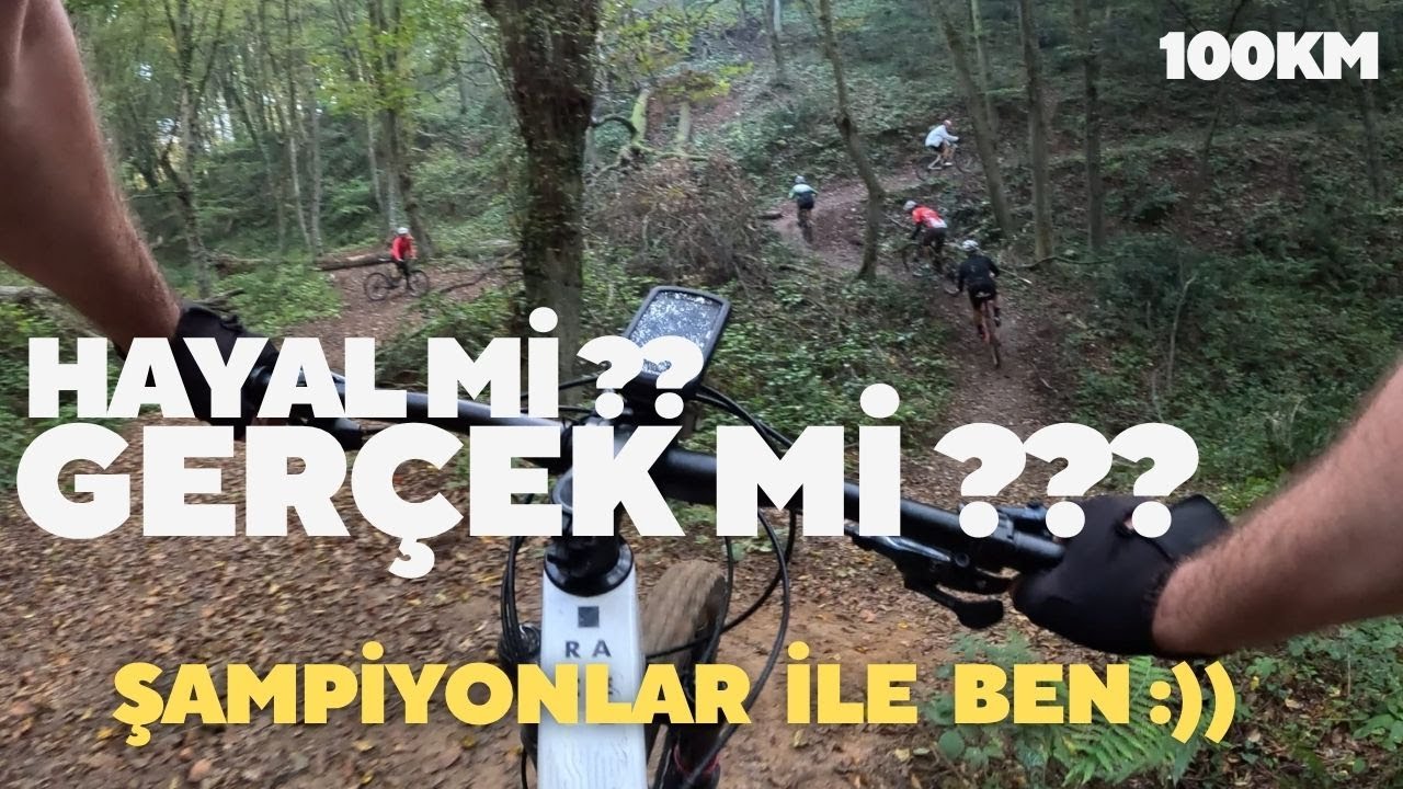 🚵‍♂️🔥 Şampiyonlarla Belgrad Ormanı’nda Pedalladık!  🚵‍♂️🔥 100 Km Bisiklet turu