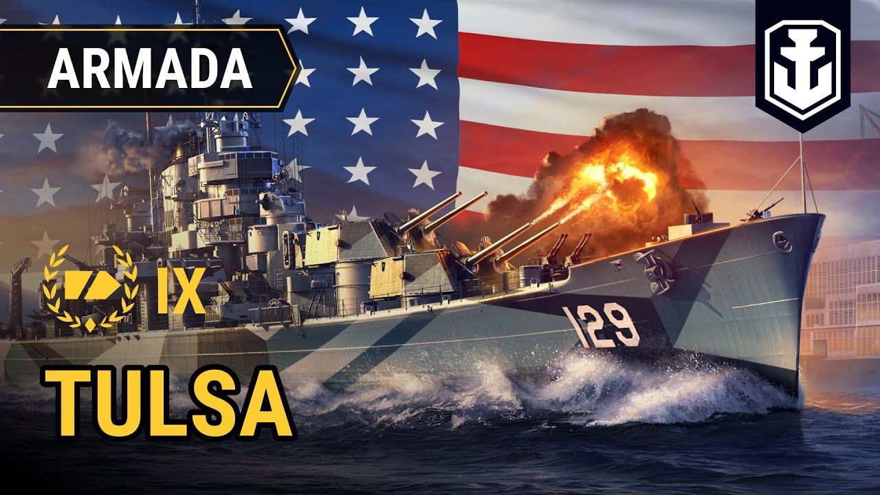 Armada: Tulsa &mdash; American cruiser | World of Warships