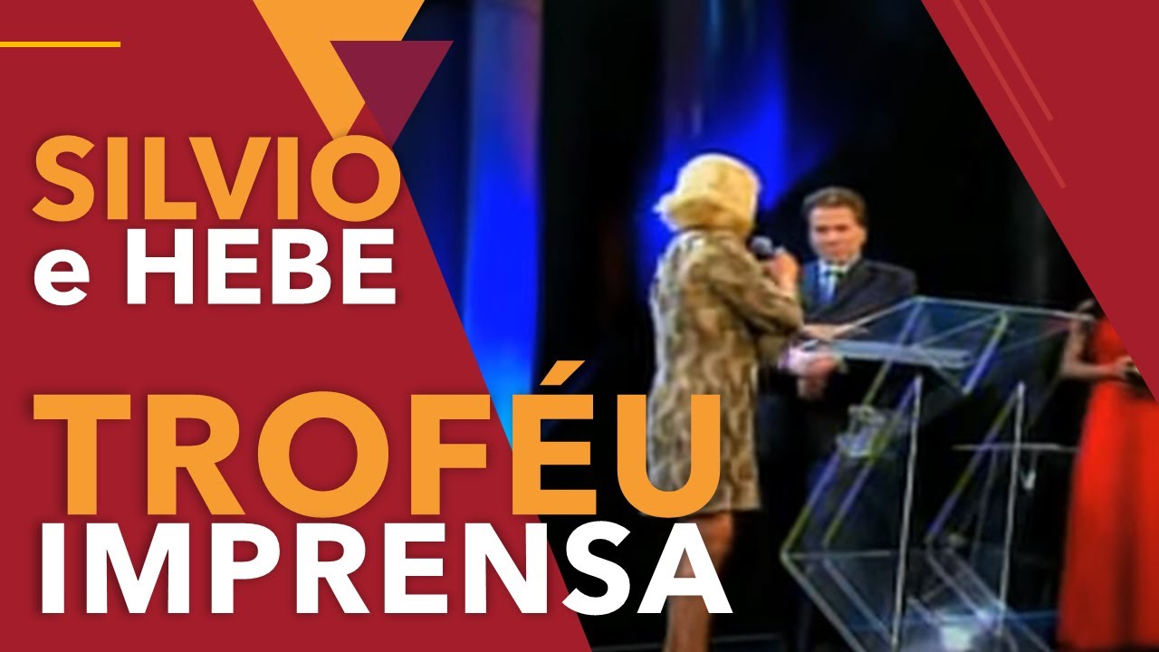 HEBE CAMARGO E SILVIO SANTOS – 2010