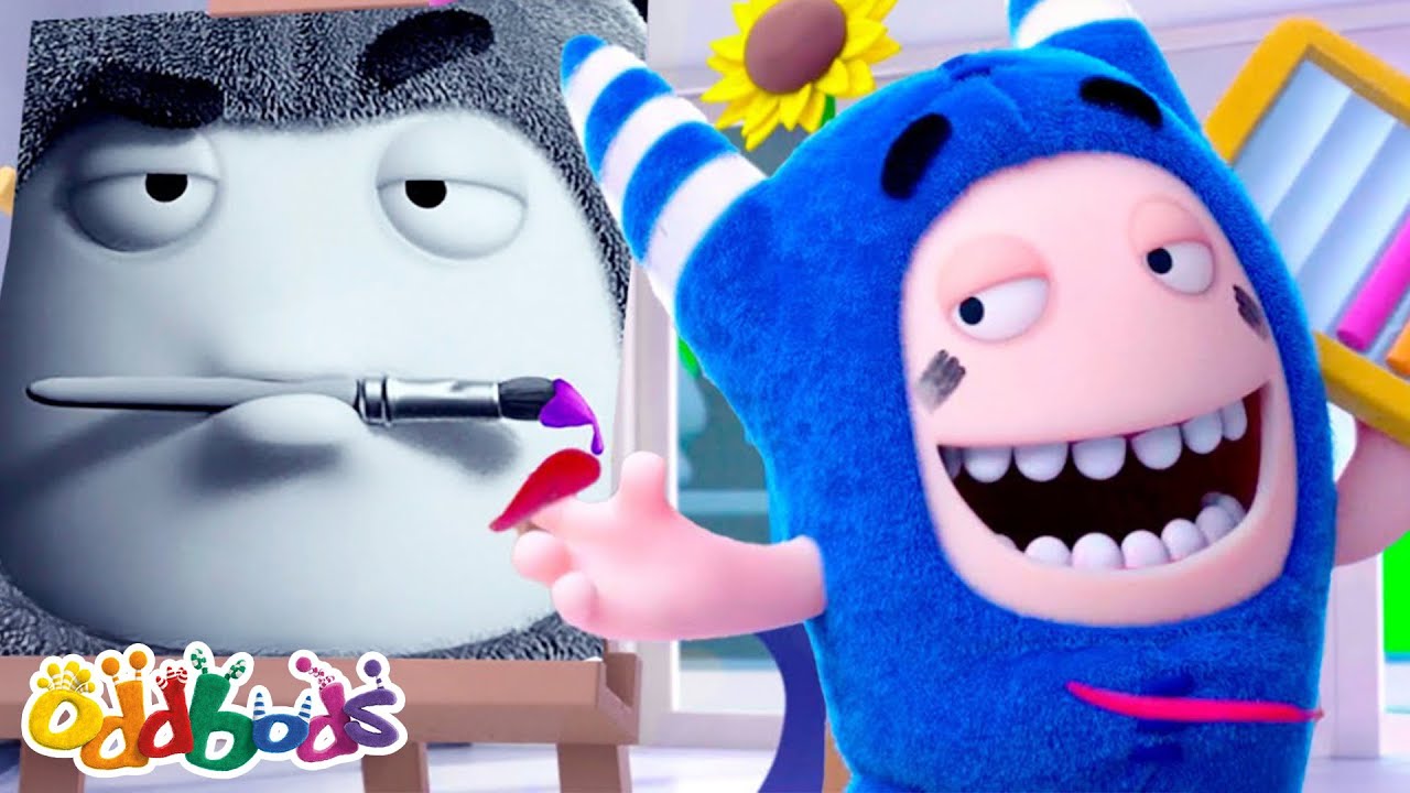 Kick, Create, Repeat! 🎨🖌️ | Oddbods Full Episode | Funny Cartoons for Kids