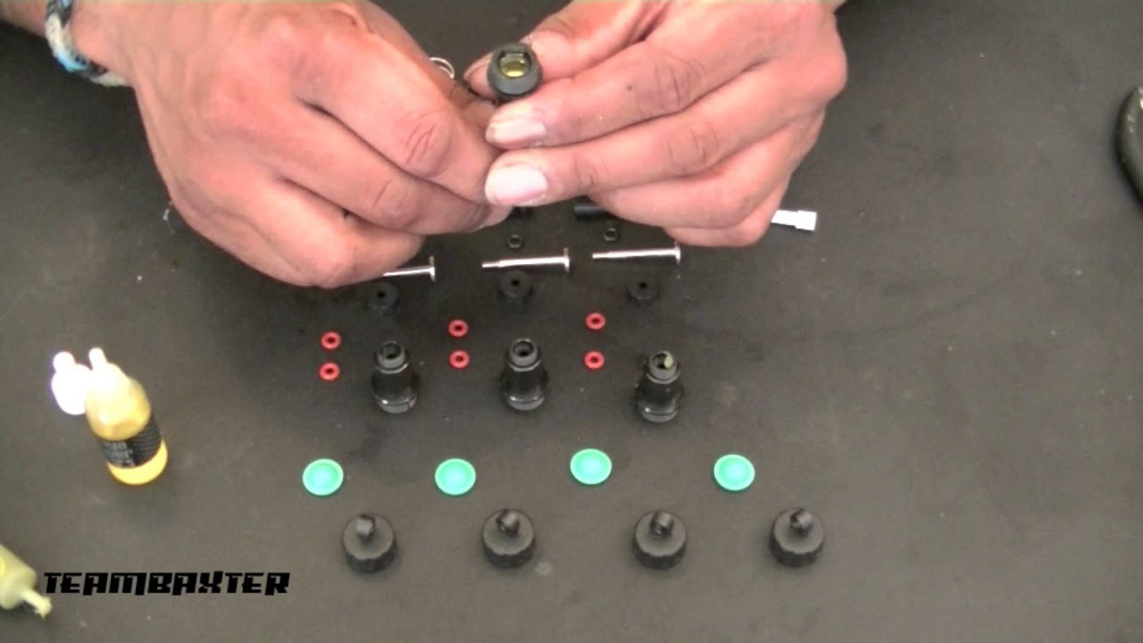 Tamiya FJ Cruiser CC-01 Build: 03 Shocks (Dampers)